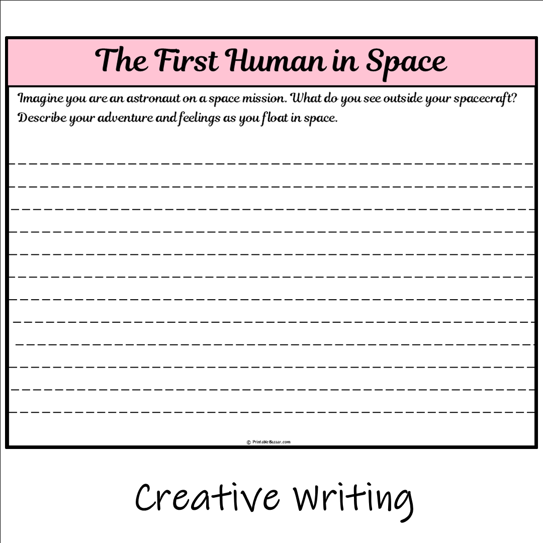 The First Human in Space | Main Idea and Supporting Details Reading Passage and Questions