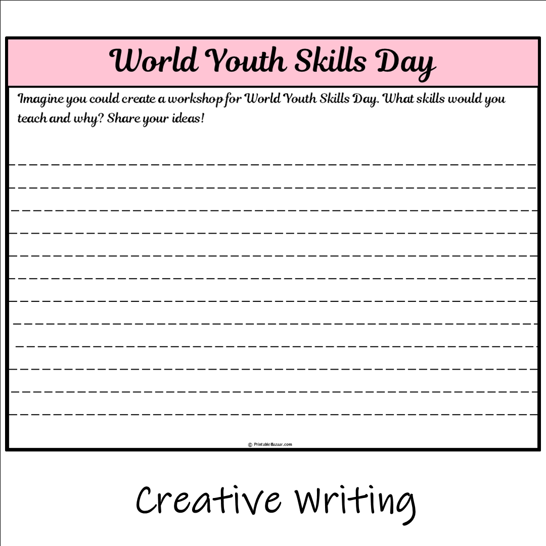 World Youth Skills Day | Main Idea and Supporting Details Reading Passage and Questions