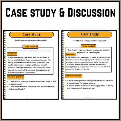 Should human consciousness be backupable? | Debate Case Study Worksheet