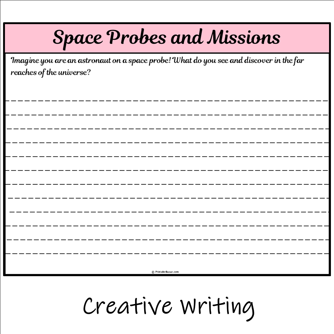 Space Probes and Missions | Main Idea and Supporting Details Reading Passage and Questions