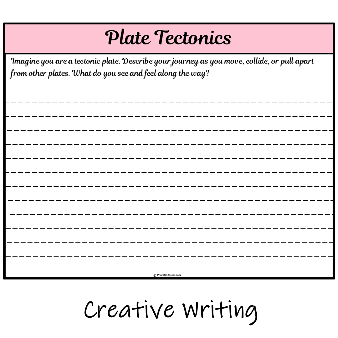 Plate Tectonics | Main Idea and Supporting Details Reading Passage and Questions