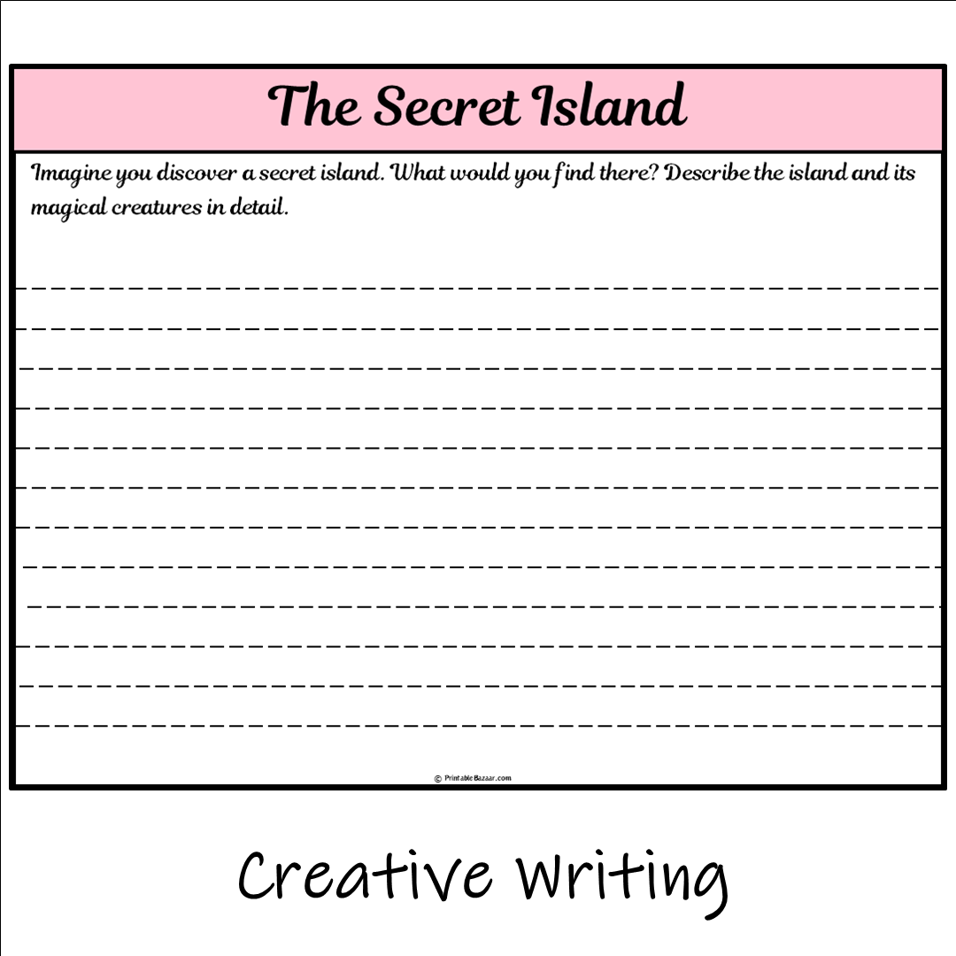 The Secret Island | Main Idea and Supporting Details Reading Passage and Questions