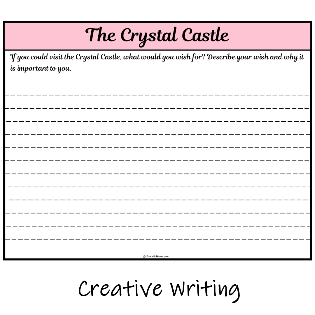 The Crystal Castle | Main Idea and Supporting Details Reading Passage and Questions