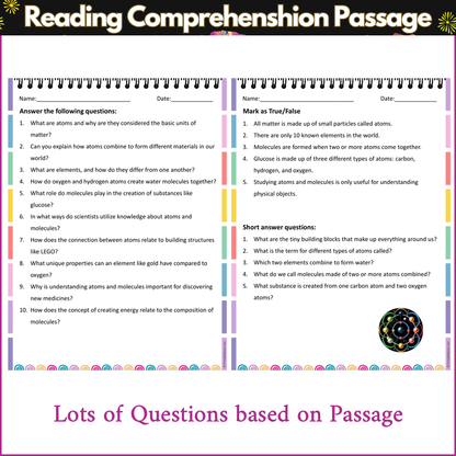 Atoms and Molecules | Reading Comprehension Passage and Questions