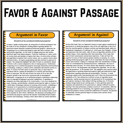 Should AI art be considered intellectual property? | Debate Case Study Worksheet