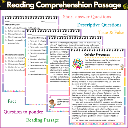 Cellular Processes | Reading Comprehension Passage and Questions