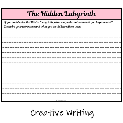 The Hidden Labyrinth | Main Idea and Supporting Details Reading Passage and Questions