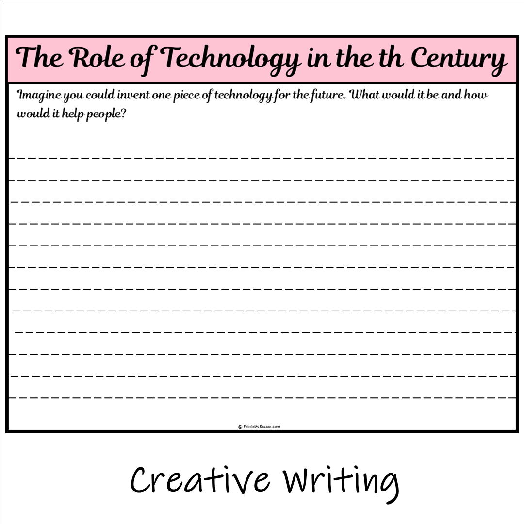 The Role of Technology in the th Century | Main Idea and Supporting Details Reading Passage and Questions