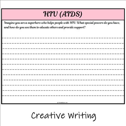HIV (AIDS) | Main Idea and Supporting Details Reading Passage and Questions