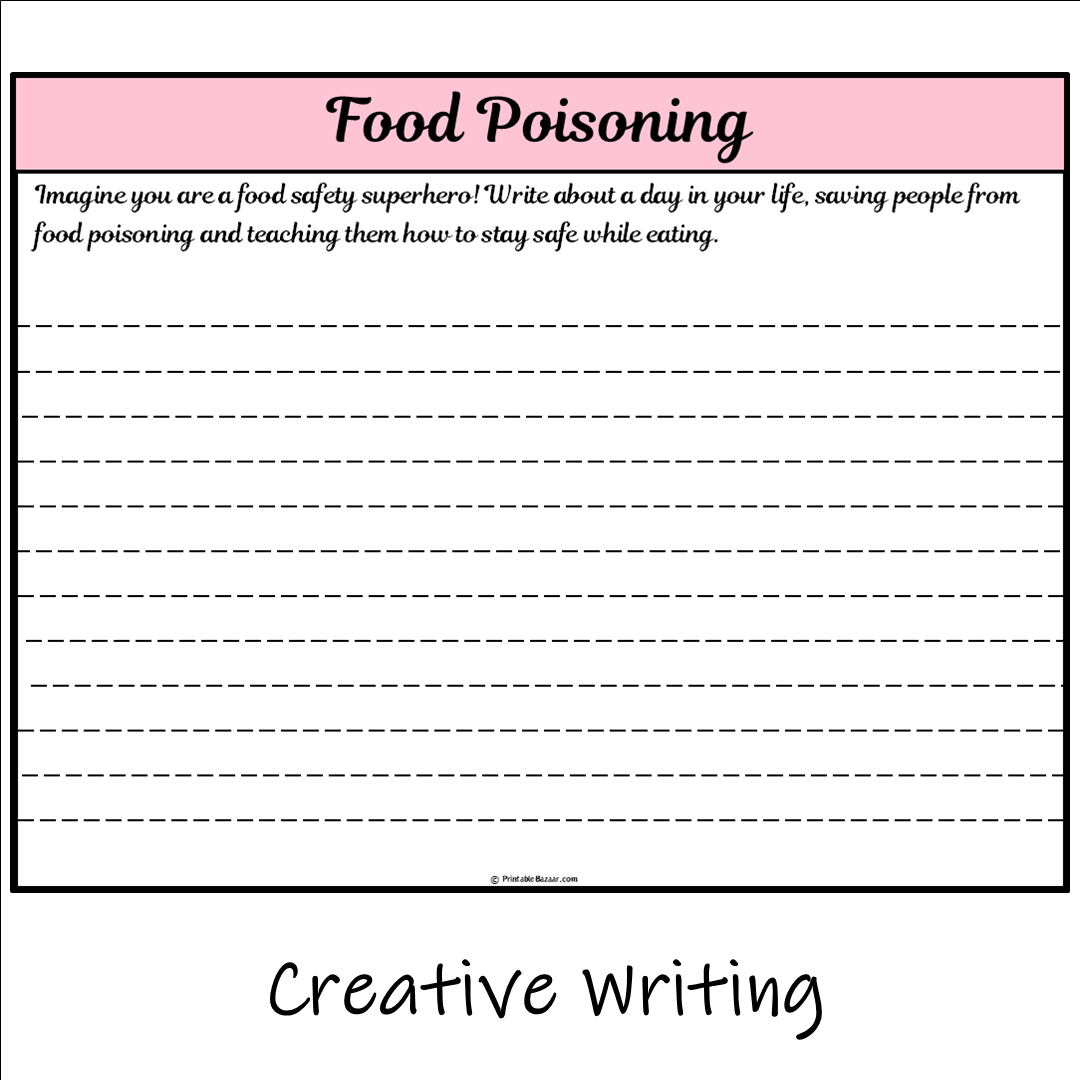 Food Poisoning | Main Idea and Supporting Details Reading Passage and Questions