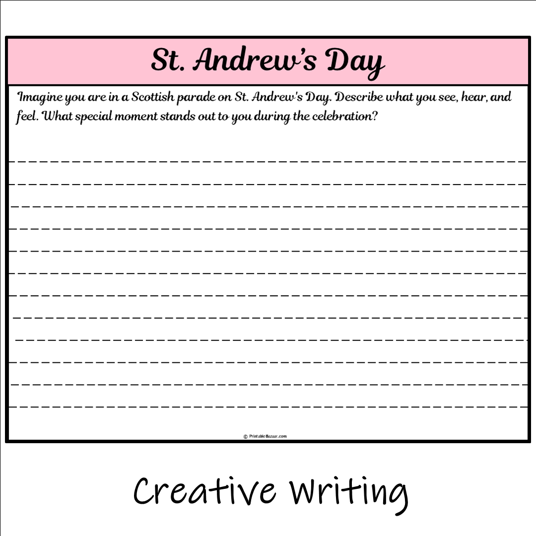 St. Andrew’s Day | Main Idea and Supporting Details Reading Passage and Questions