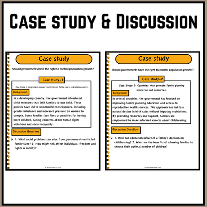 Should governments have the right to control population growth? | Debate Case Study Worksheet