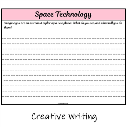 Space Technology | Main Idea and Supporting Details Reading Passage and Questions