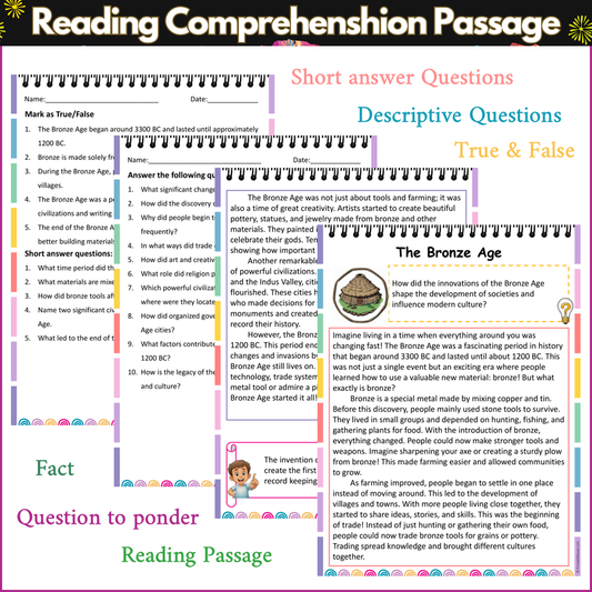 The Bronze Age | Reading Comprehension Passage and Questions