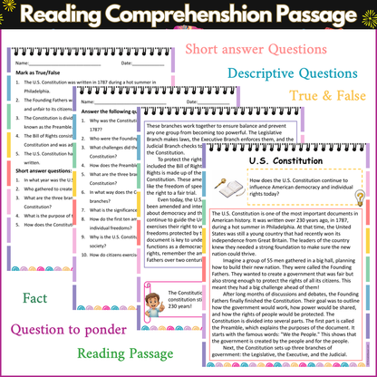 U.S. Constitution | Reading Comprehension Passage and Questions