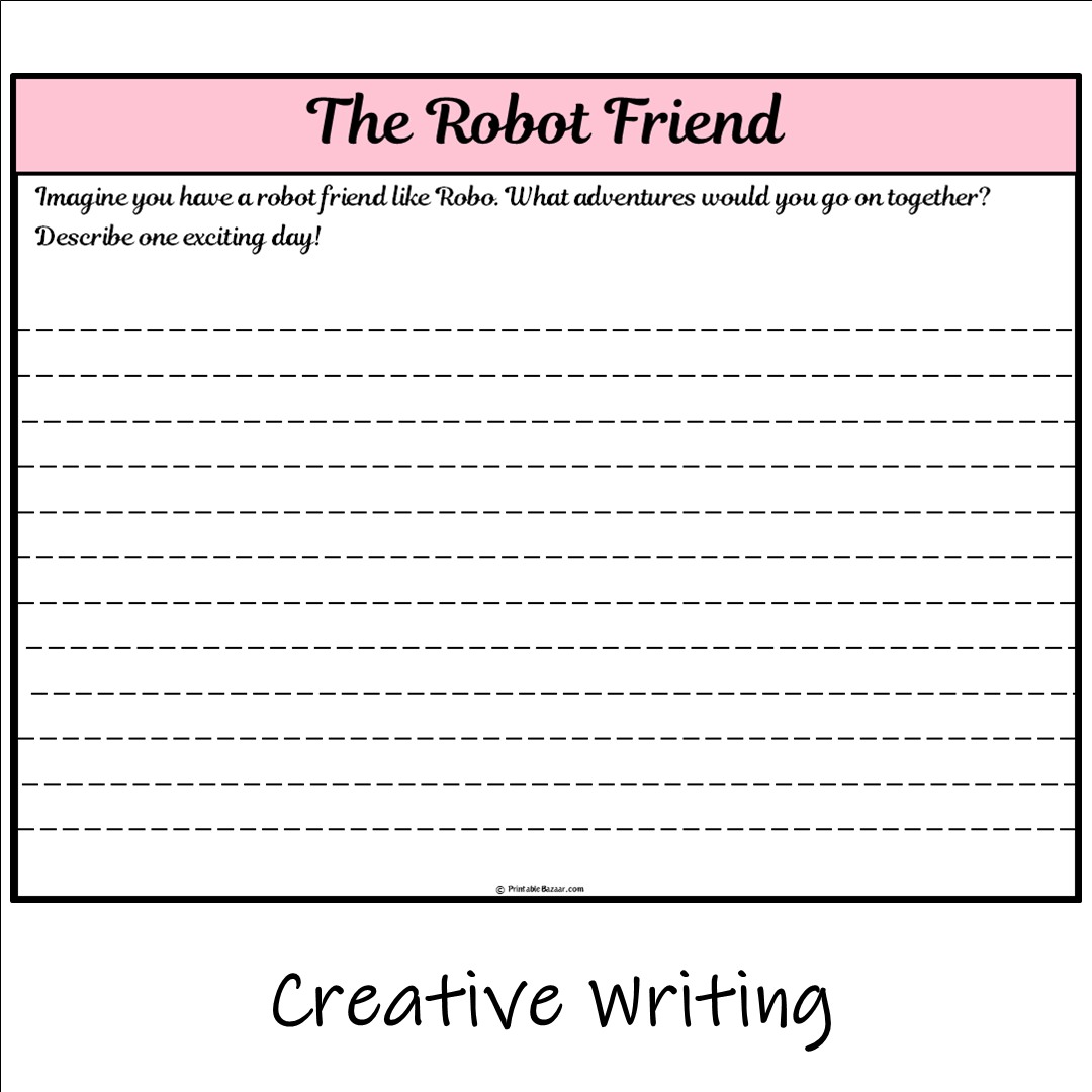 The Robot Friend | Main Idea and Supporting Details Reading Passage and Questions