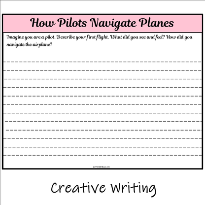 How Pilots Navigate Planes | Main Idea and Supporting Details Reading Passage and Questions