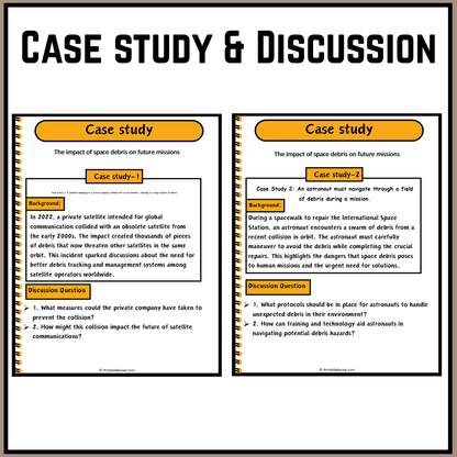 The impact of space debris on future missions | Debate Case Study Worksheet