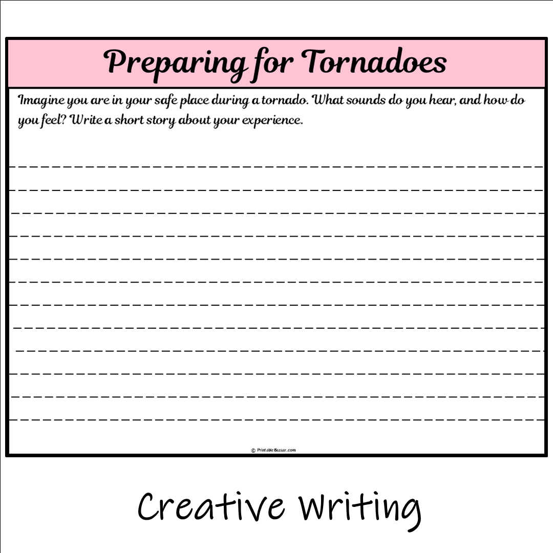 Preparing for Tornadoes | Main Idea and Supporting Details Reading Passage and Questions