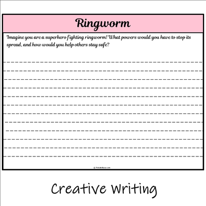 Ringworm | Main Idea and Supporting Details Reading Passage and Questions