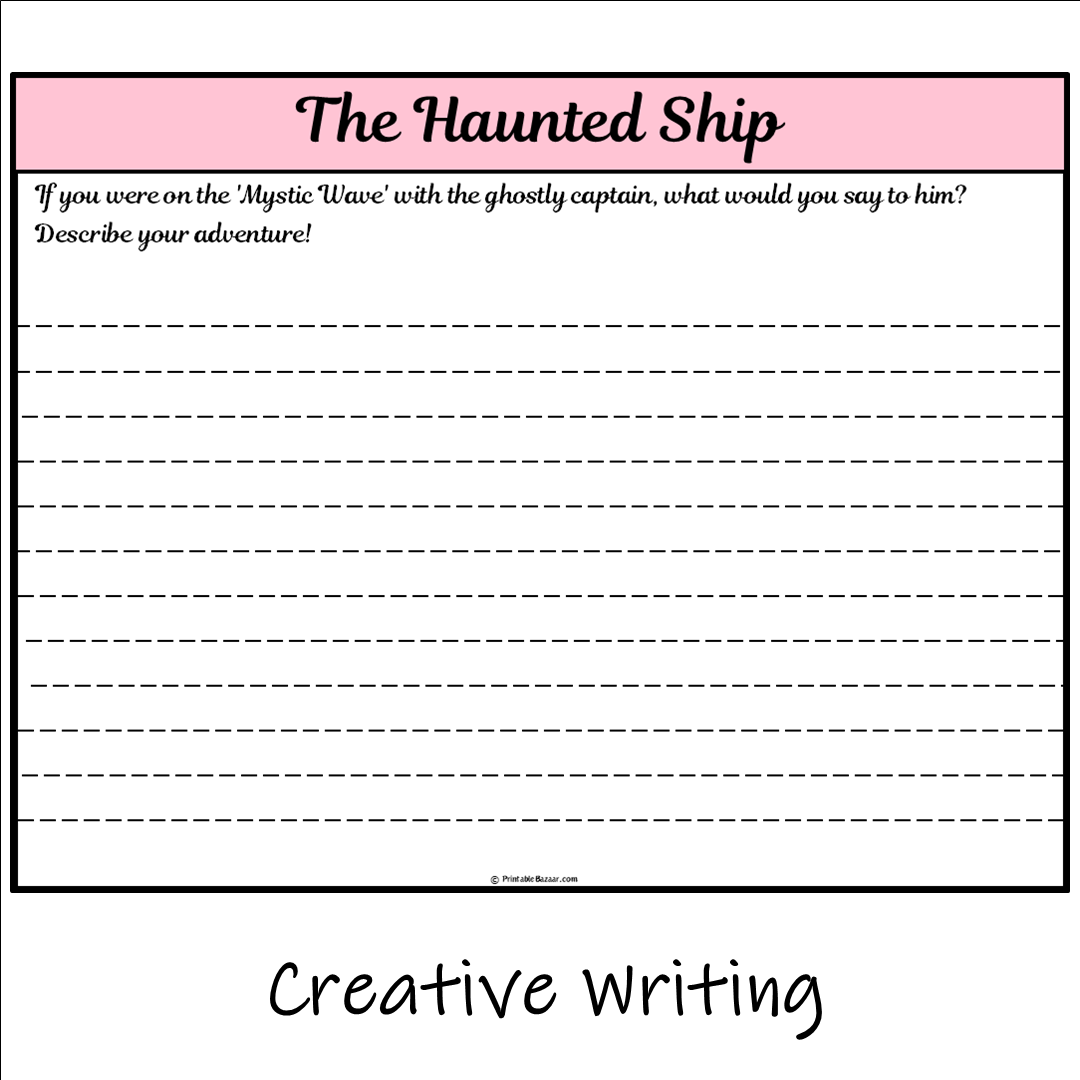 The Haunted Ship | Main Idea and Supporting Details Reading Passage and Questions