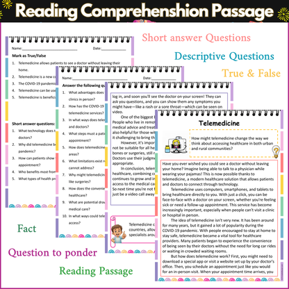 Telemedicine | Reading Comprehension Passage and Questions