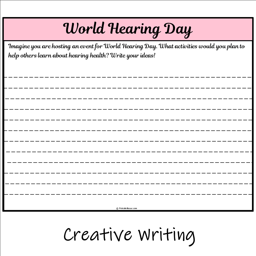 World Hearing Day | Main Idea and Supporting Details Reading Passage and Questions