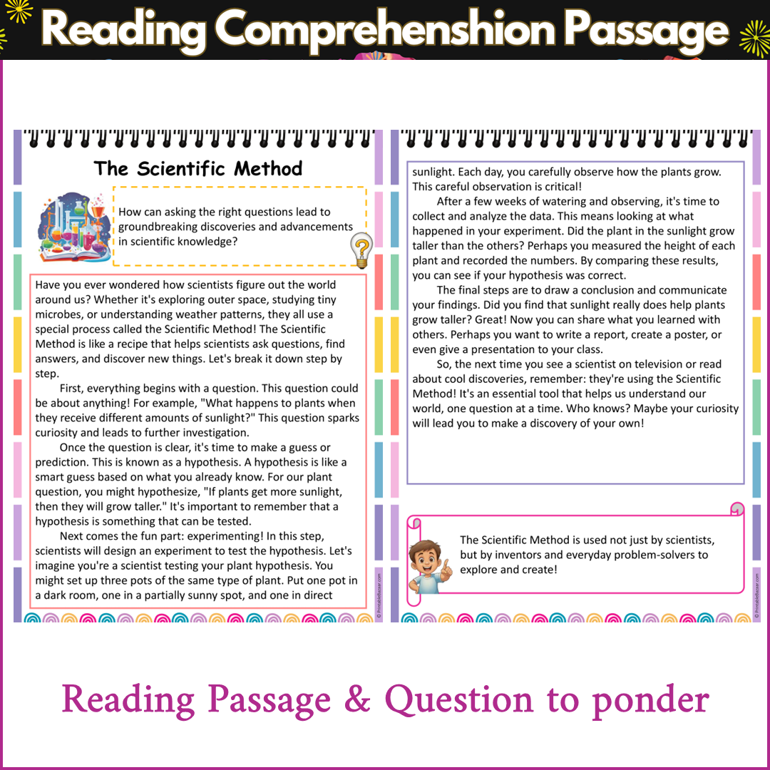 The Scientific Method | Reading Comprehension Passage and Questions