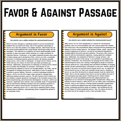 Are electric cars a viable solution for environmental issues? | Debate Case Study Worksheet