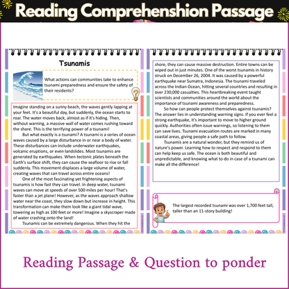 Tsunamis | Reading Comprehension Passage and Questions