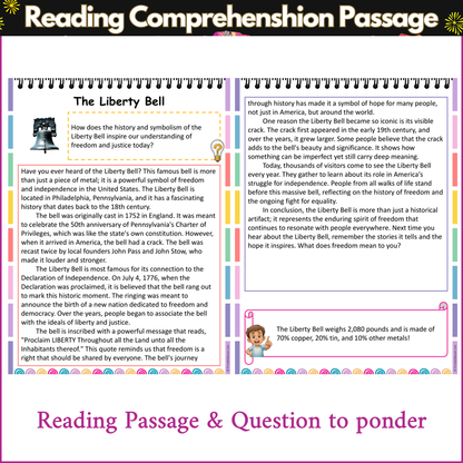 The Liberty Bell | Reading Comprehension Passage and Questions