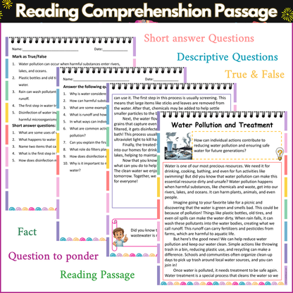 Water Pollution and Treatment | Reading Comprehension Passage and Questions