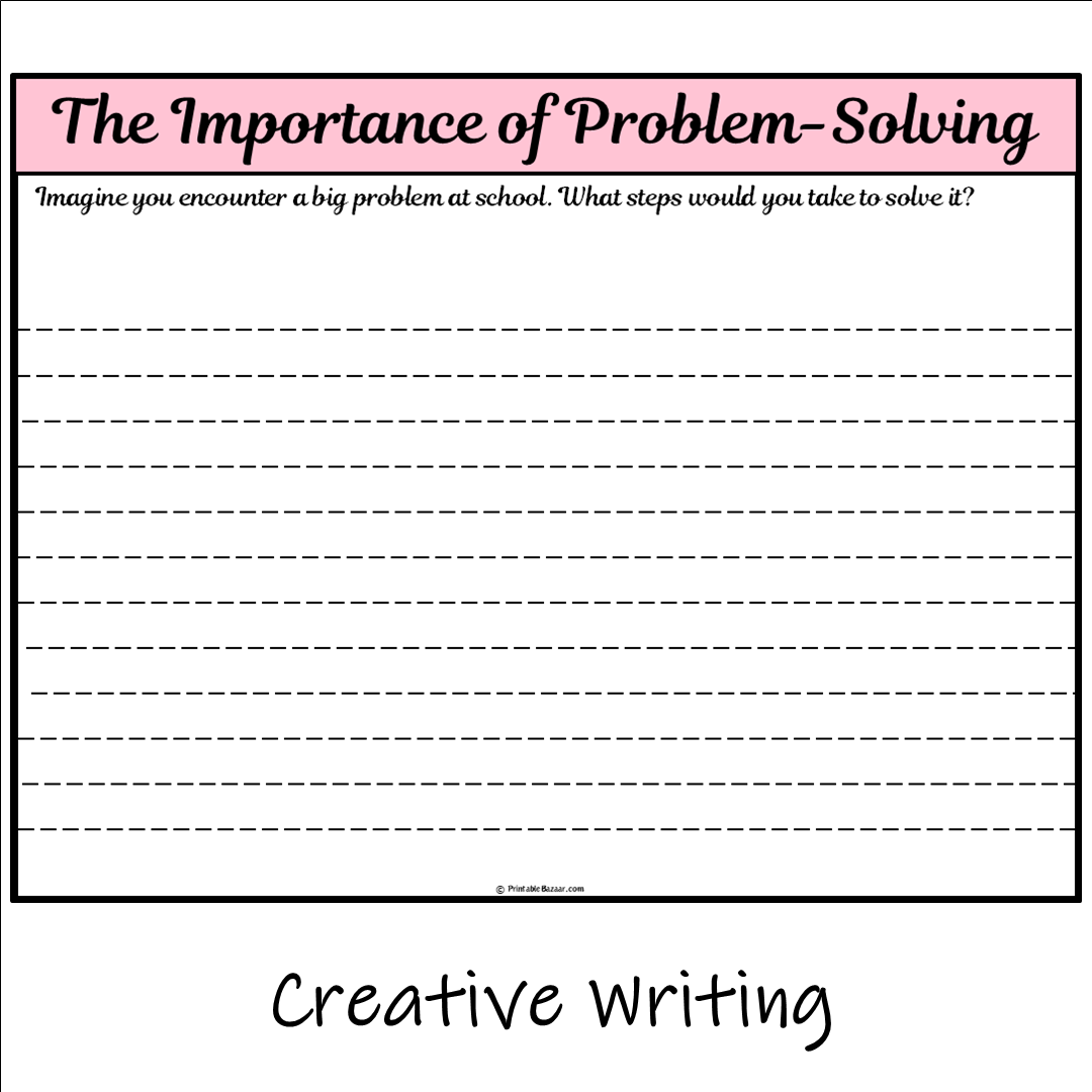 The Importance of Problem-Solving | Main Idea and Supporting Details Reading Passage and Questions