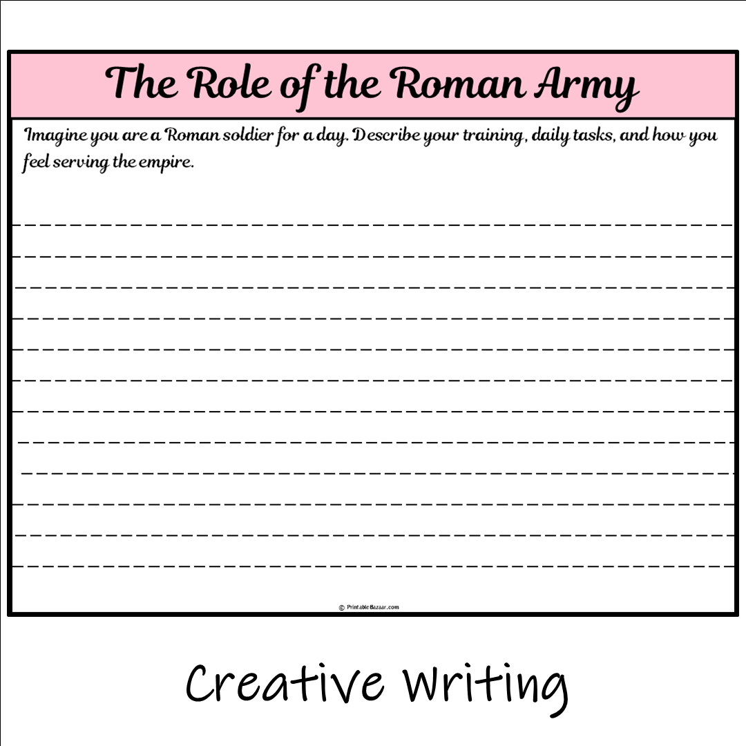 The Role of the Roman Army | Main Idea and Supporting Details Reading Passage and Questions