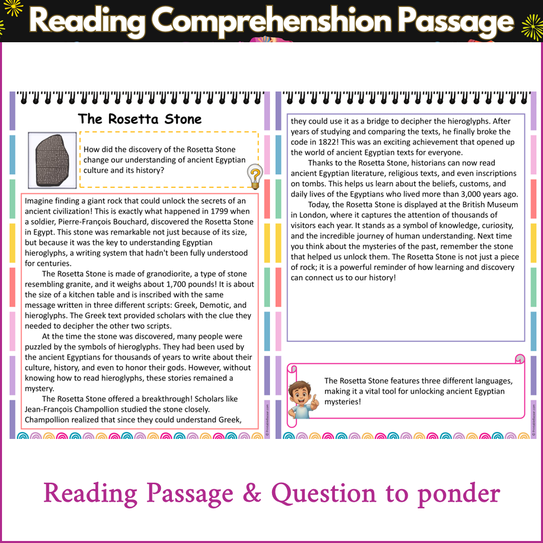 The Rosetta Stone | Reading Comprehension Passage and Questions