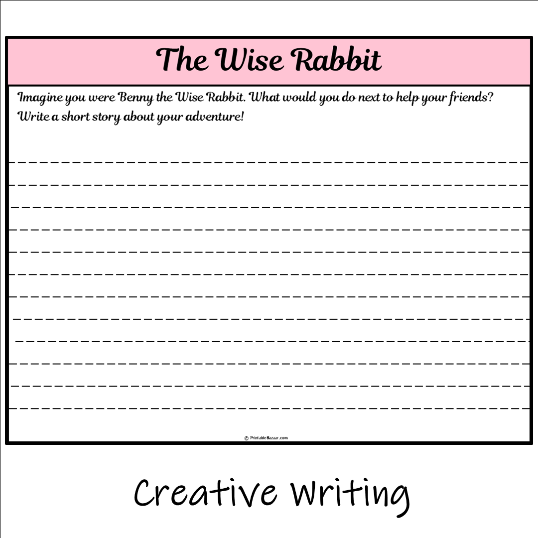 The Wise Rabbit | Main Idea and Supporting Details Reading Passage and Questions