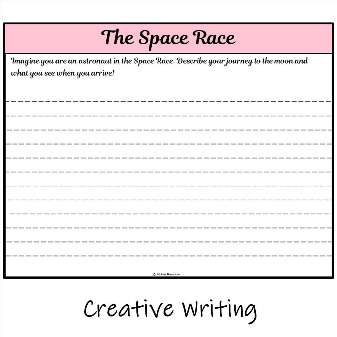 The Space Race | Main Idea and Supporting Details Reading Passage and Questions