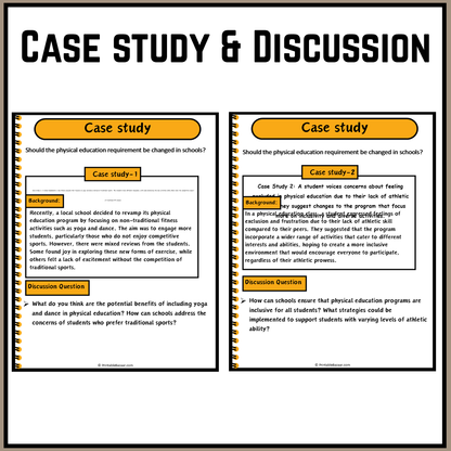 Should the physical education requirement be changed in schools? | Debate Case Study Worksheet