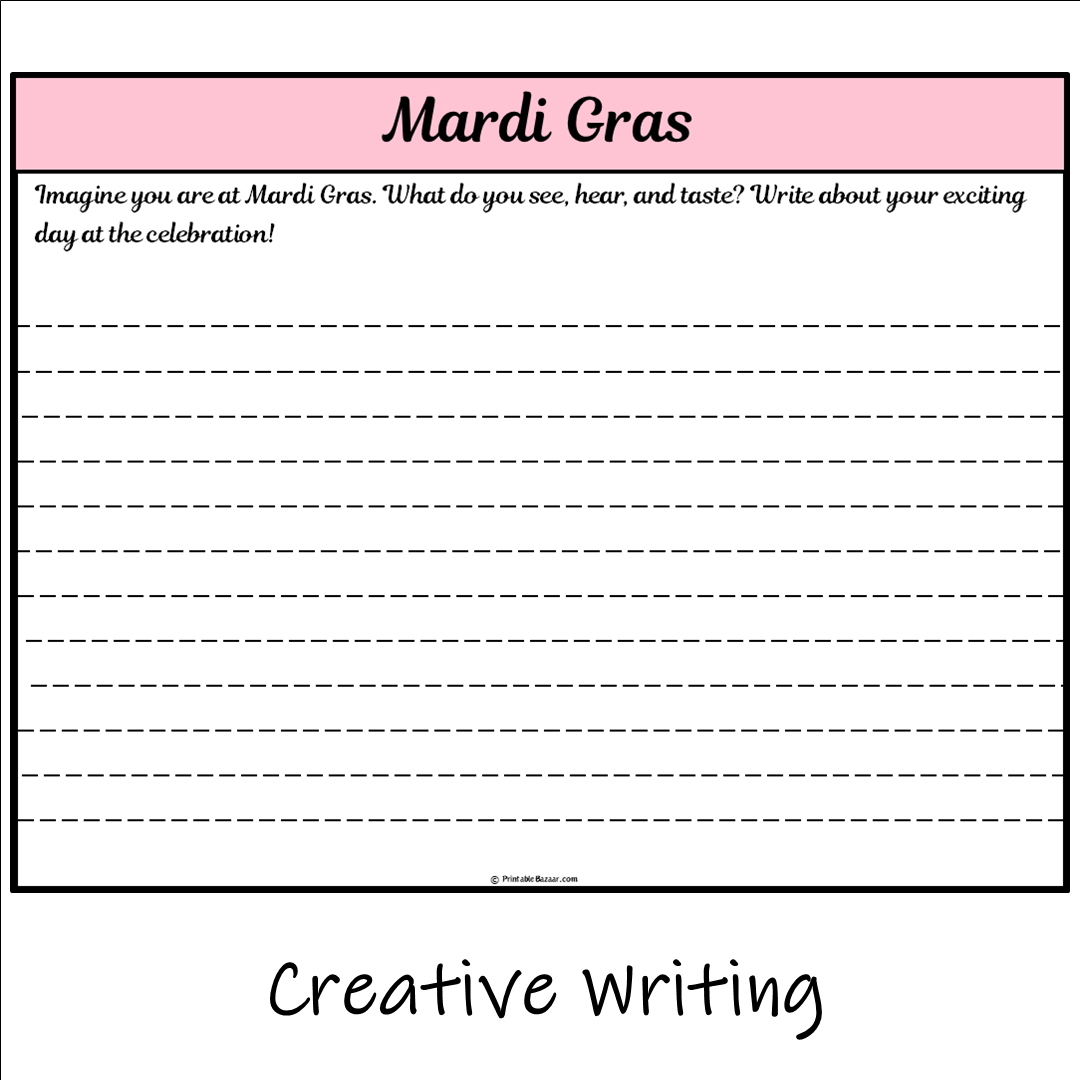 Mardi Gras | Main Idea and Supporting Details Reading Passage and Questions