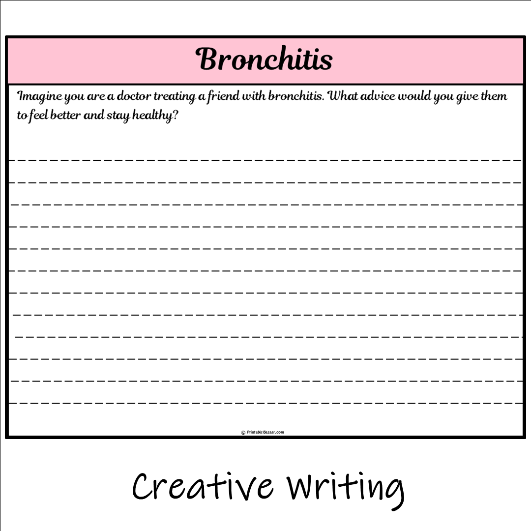 Bronchitis | Main Idea and Supporting Details Reading Passage and Questions