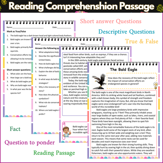 The Bald Eagle | Reading Comprehension Passage and Questions