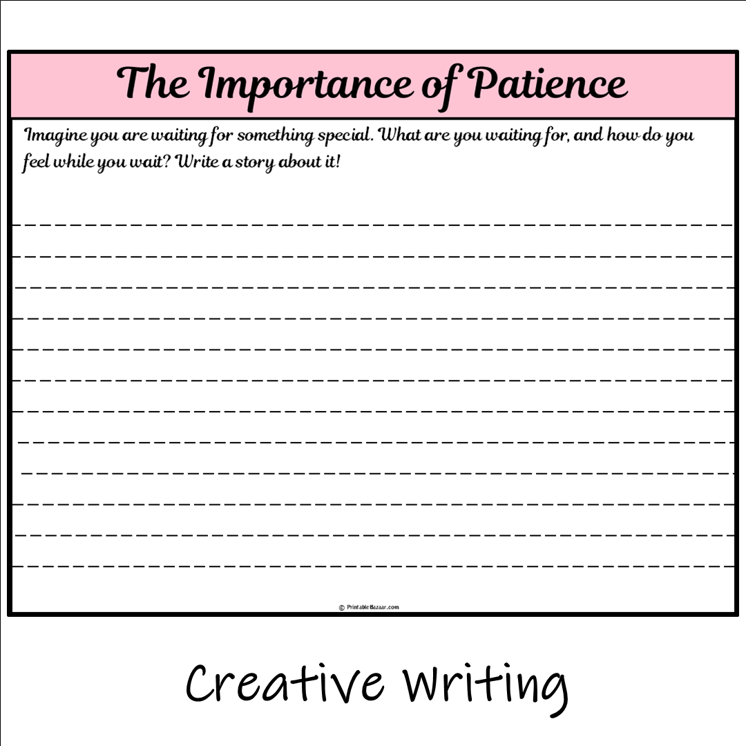 The Importance of Patience | Main Idea and Supporting Details Reading Passage and Questions