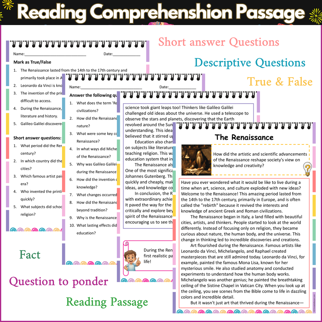 The Renaissance | Reading Comprehension Passage and Questions