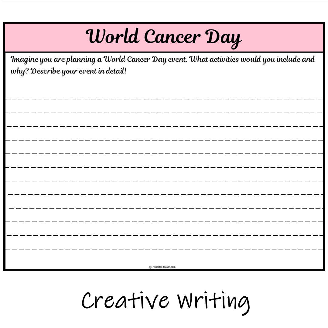 World Cancer Day | Main Idea and Supporting Details Reading Passage and Questions