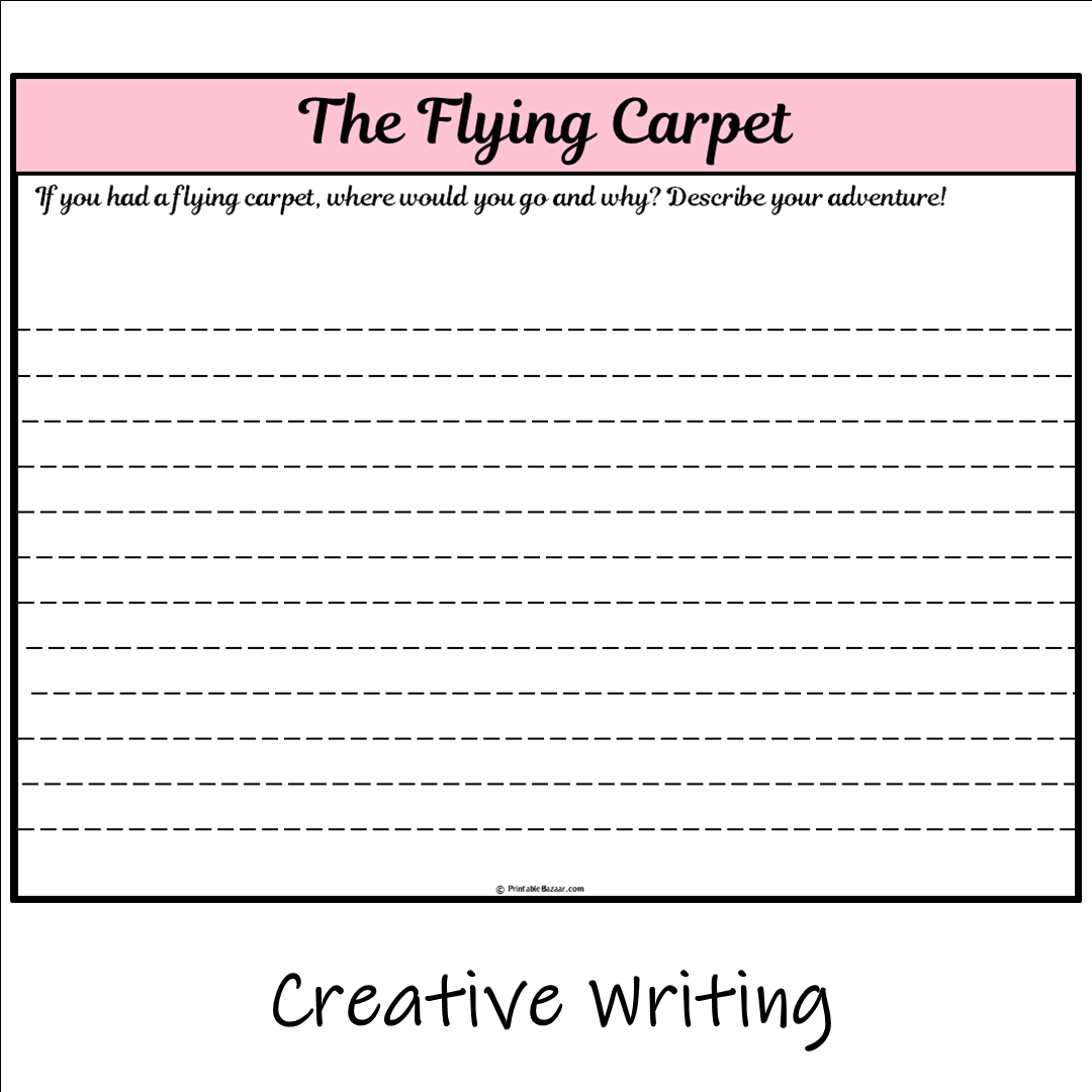 The Flying Carpet | Main Idea and Supporting Details Reading Passage and Questions