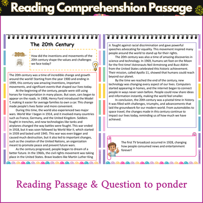 The 20th Century | Reading Comprehension Passage and Questions