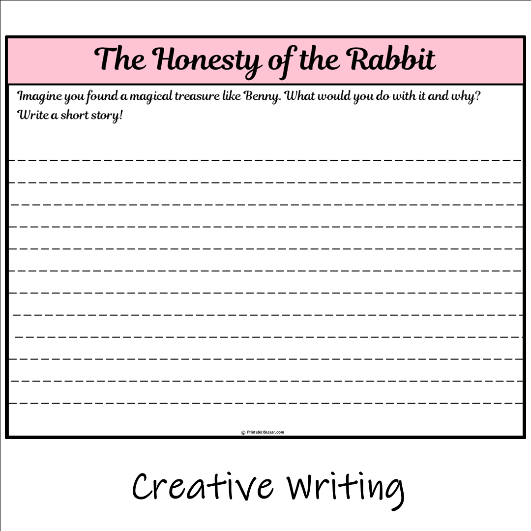 The Honesty of the Rabbit | Main Idea and Supporting Details Reading Passage and Questions