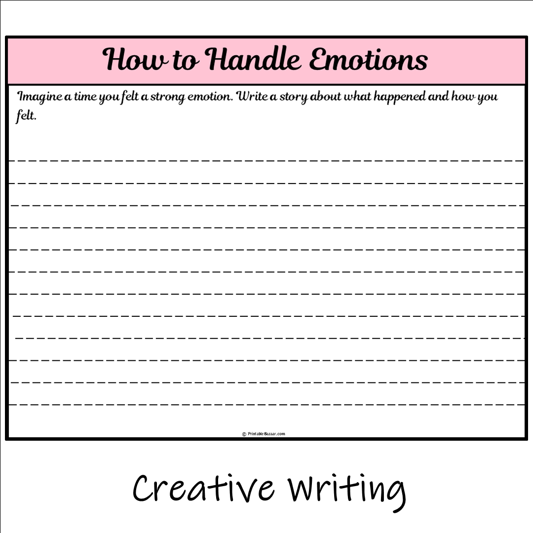 How to Handle Emotions | Main Idea and Supporting Details Reading Passage and Questions