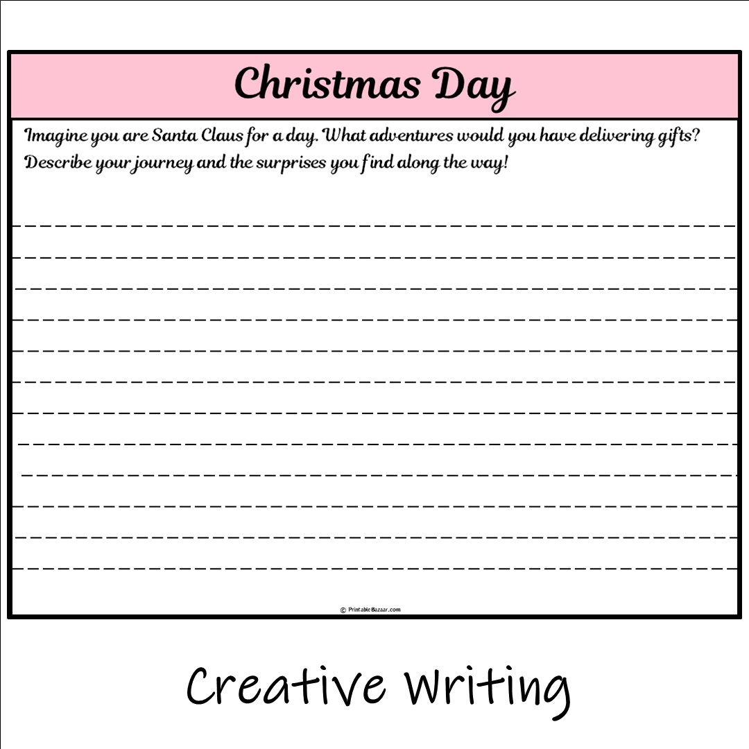 Christmas Day | Main Idea and Supporting Details Reading Passage and Questions