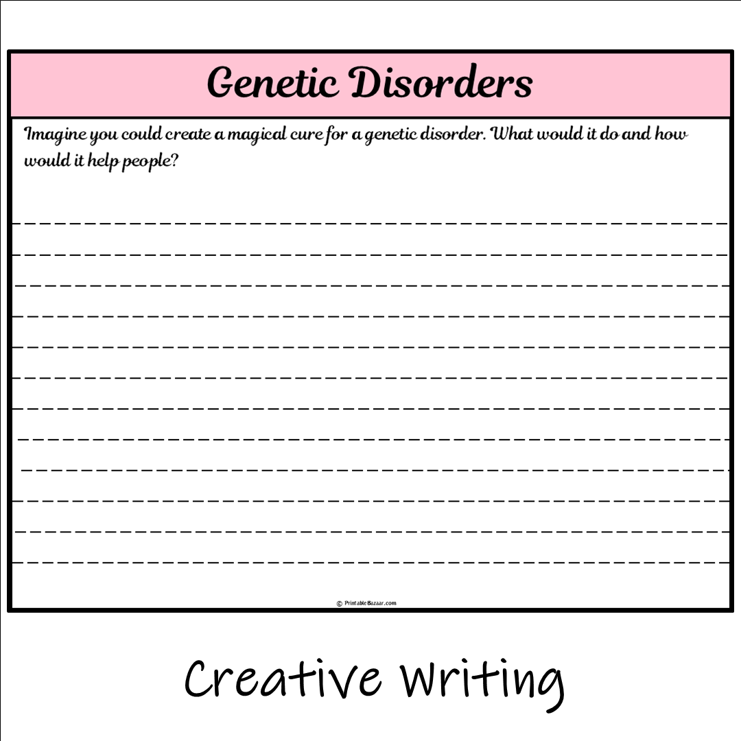 Genetic Disorders | Main Idea and Supporting Details Reading Passage and Questions